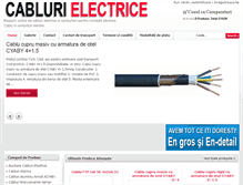 Tablet Screenshot of cablurielectrice.net